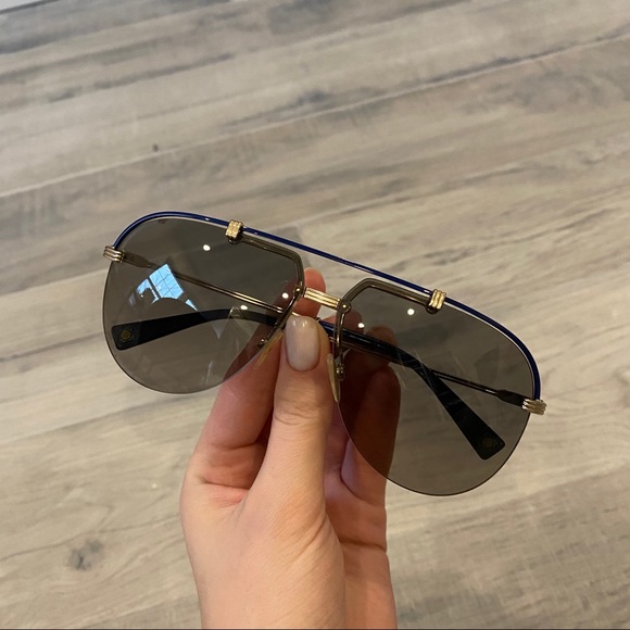 Dior Blue Aviators - Picture 2 of 5